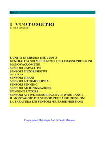 i vuotometri - Cinquepascal Metrologia SAS di Fausto Manzoni