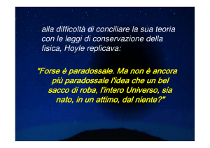 Elogio dello Stato Stazionario:Fred Hoyle e la sua cosmologia