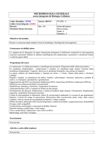 Microbiologia Generale
