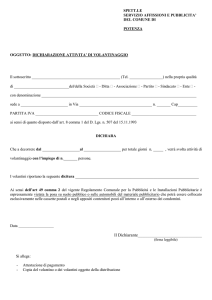 SPETT.LE SERVIZIO AFFISSIONI E PUBBLICITA` DEL COMUNE DI