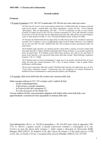 1 1001/1002 – L`Essenza del cristianesimo Secondo