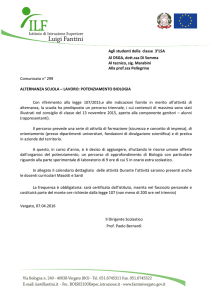 Clicca qui per scaricare il comunicato - fantini