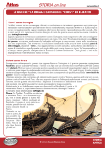 LE GUERRE TRA ROMA E CARTAGINE: “CORVI” ED ELEFANTI