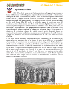 La prima secessione