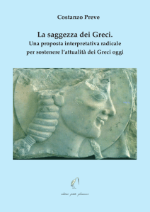 La saggezza dei Greci. - Editrice Petite Plaisance