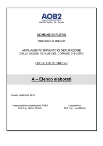 A Elenco elaborati