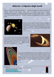 Saturno: il signore degli anelli - Ira-Inaf