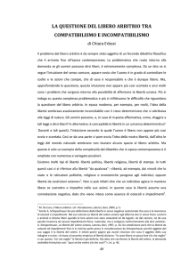la questione del libero arbitrio tra compatibilismo e