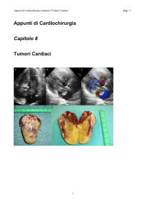 Tumori cardiaci - Università degli Studi dell`Insubria