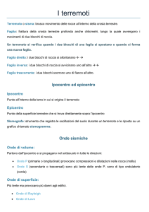 I terremoti - Salesiani Bra