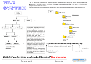 file system - ALPHABETO.IT