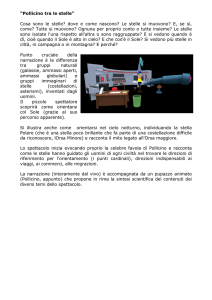 Pollicino tra le stelle