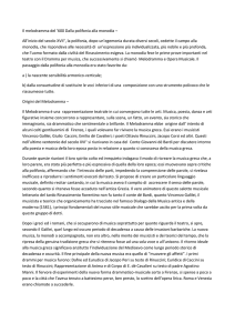 Il melodramma del `600 Dalla polifonia alla monodia – All`inizio del