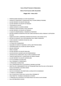 tesi di laurea