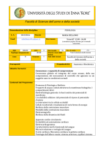 Fisiologia del movimento umano