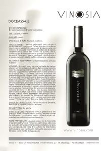www.vinosia.com DOCEASSAjE