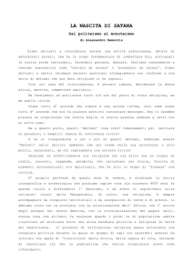 la nascita di satana