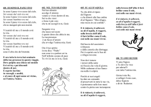 Canti di comunione - Chiesa del Villaggio