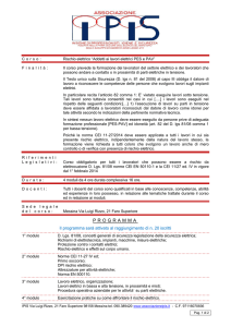 PROGRAMMA - Associazione IPIS