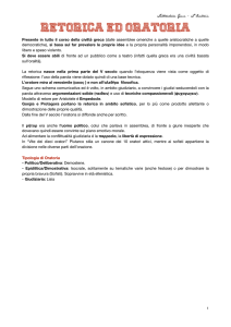 retorica ed oratoria - Didattica Digitale.org
