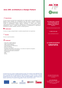 Java 2EE - ASS.FOR Piemonte
