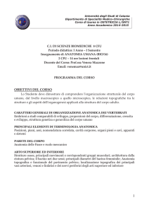 Programma - Medicina Unict