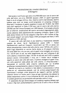 PRTVENZTONT DTL CANCRO CERVICALE (F.Barsggino) Nel