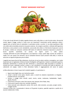 mangiare vegetale