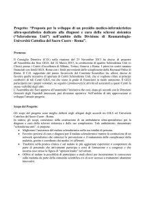 Scleroderma Unit Policlinico Gemelli