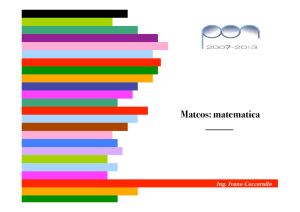 Matcos: matematica