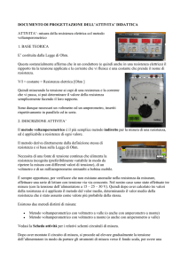 IL METODO VOLTAMPEROMETRICO