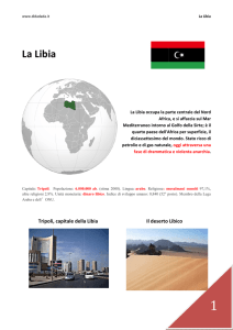 La Libia tra anarchia e integralismo islamico