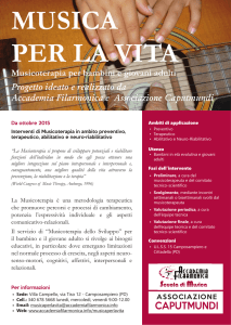 Progetto MT - Presentazione - ott 2015