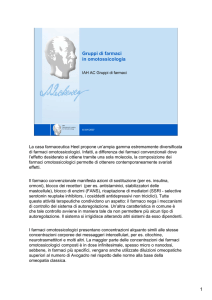 Gruppi di farmaci in omotossicologia