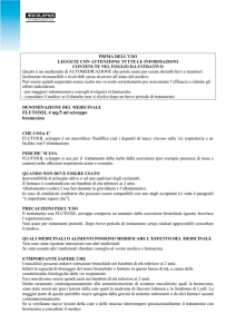 Foglio illustrativo Flutoxil - AESCULAPIUS Farmaceutici Srl