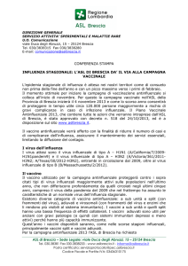 cartella stampa vaccinazioni 2013