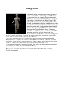 L`Efebo di Agrigento Scheda Considerata uno dei