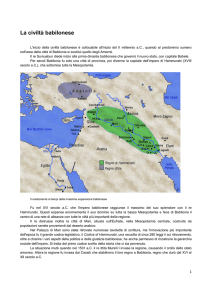 La civiltà babilonese