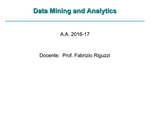 Data Mining and Analytics