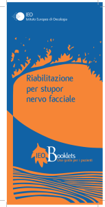 Riabilitazione per stupor nervo facciale