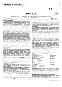 Scheda tecnica - Mascia Brunelli