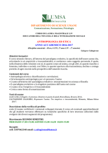 ETICA E ANTROPOLOGIA 2016.2017 2S
