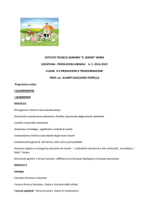 produzioni animali as 2014-2015 classe 3 a produzioni e trasfo