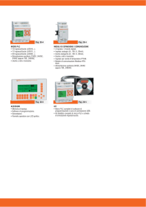 MICRO PLC • 10 Ingressi/Uscite