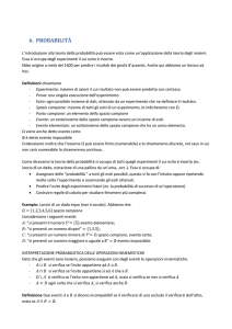 Cap 6 PROBABILITA