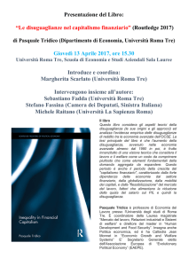 Le disuguaglianze nel capitalismo finanziario