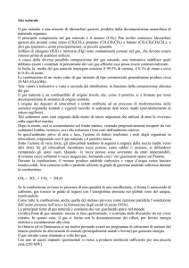 Gas naturale - Fondazione Telios