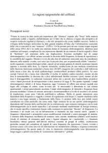 Le ragioni epigenetiche del cellfood.