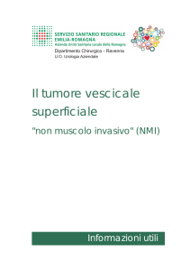 Il tumore vescicale superficiale