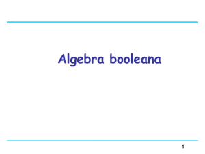 Algebra booleana